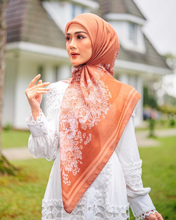 BH02 Eudora Cotton Voile (Terracotta) - Image 2