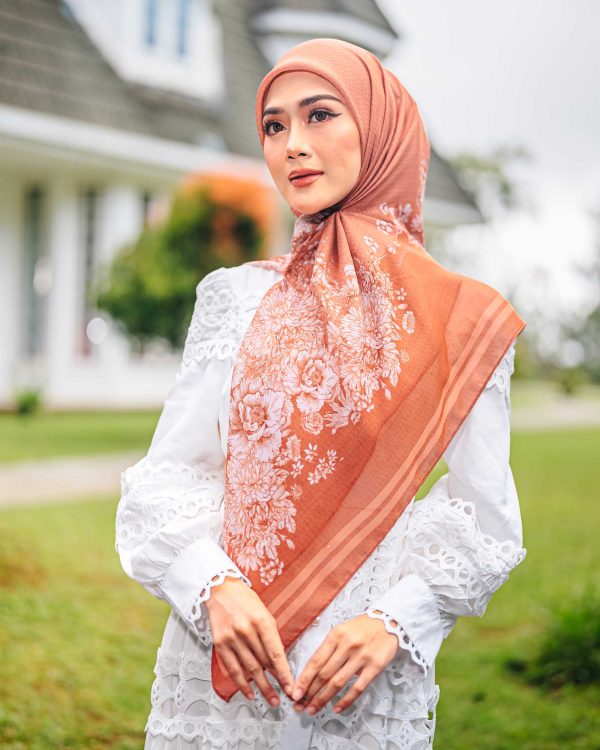 BH02 Eudora Cotton Voile (Terracotta)