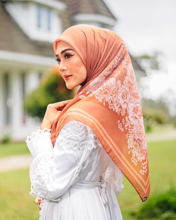 BH02 Eudora Cotton Voile (Terracotta) - Image 3