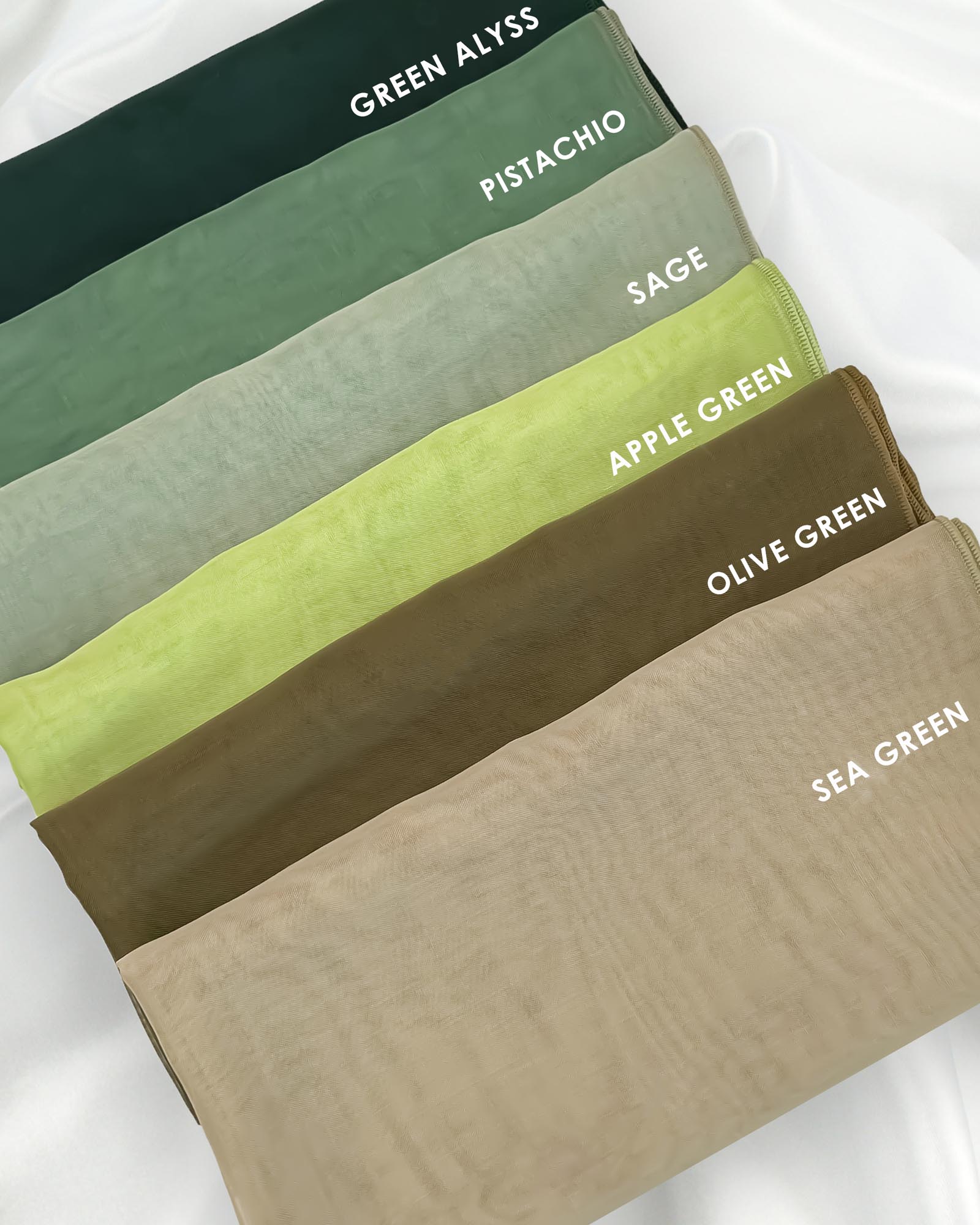 Bawal Mutiara Raindrop Luxe BH50 (Olive Green) - Image 2
