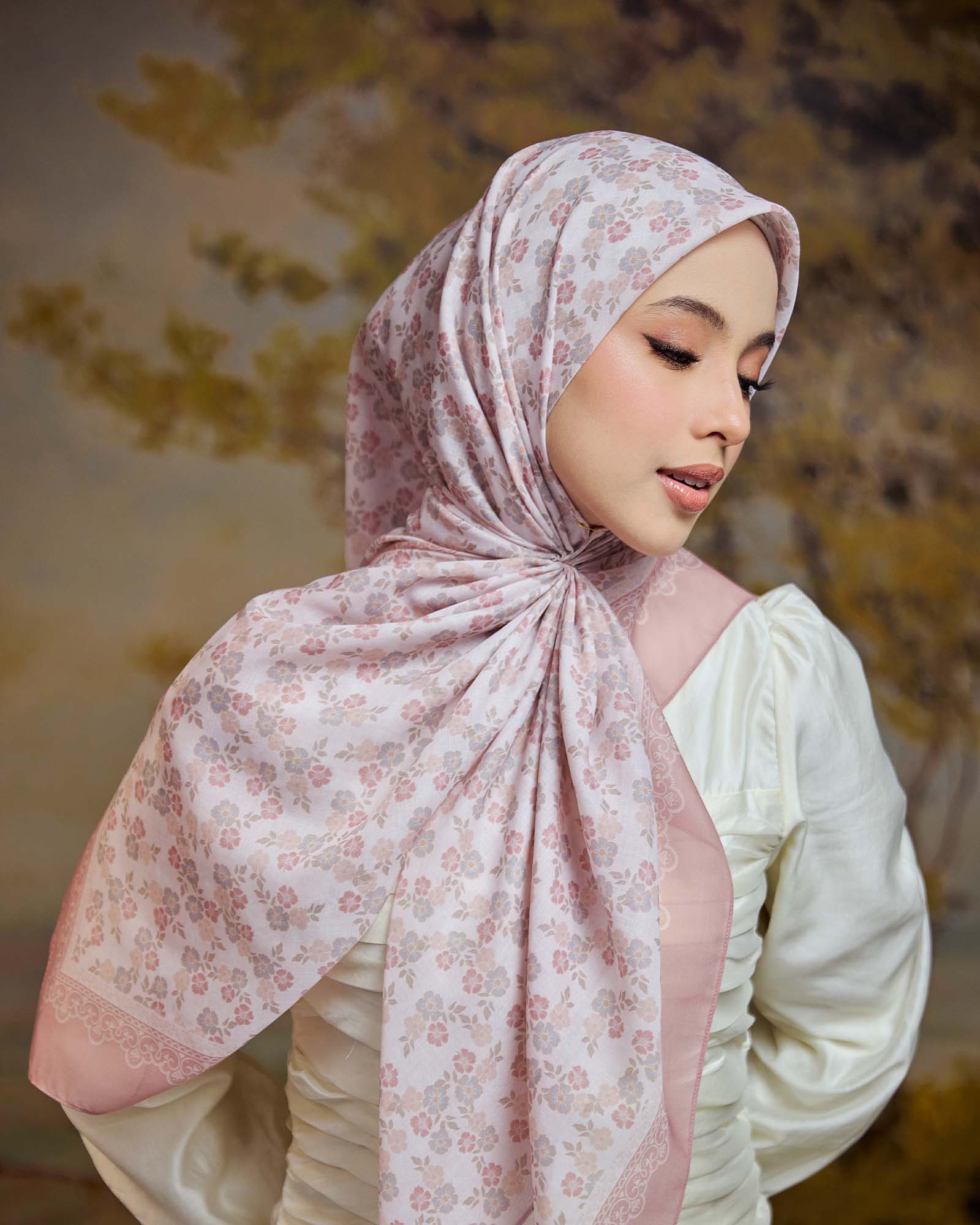 BH07 Dhea Cotton Voile (Rosella) - Image 4