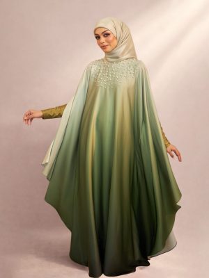 BH48 Eshma Abaya (Olive Green)