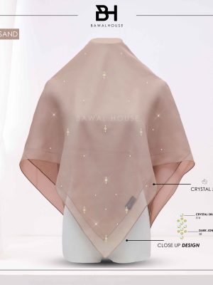 Bawal Qameela Luxe BH26 (Almond Sand)