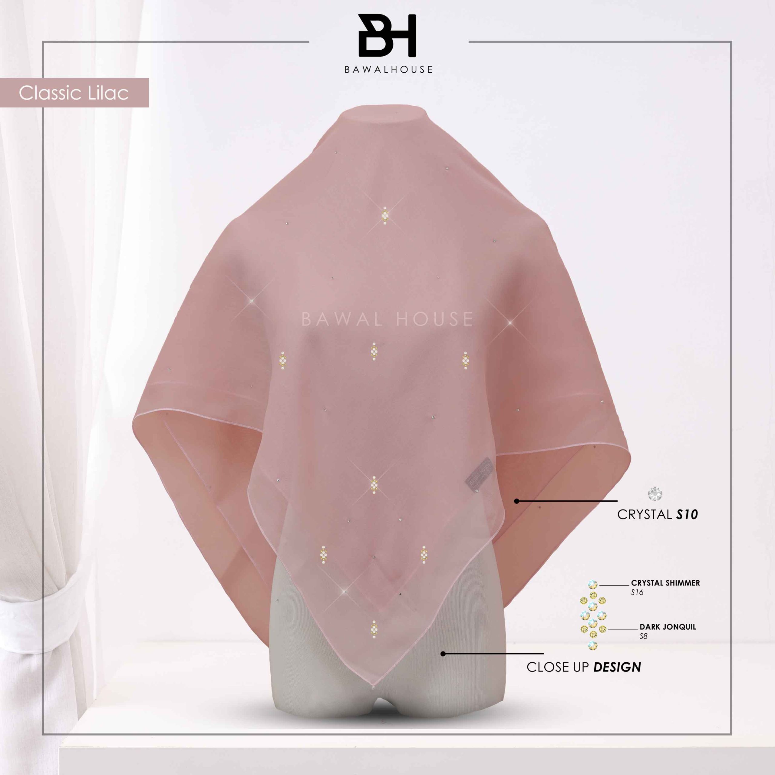 Bawal Qameela Luxe BH34 (Classic Lilac)