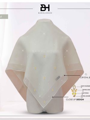 Bawal Zaheera Luxe BH04 (Cream)