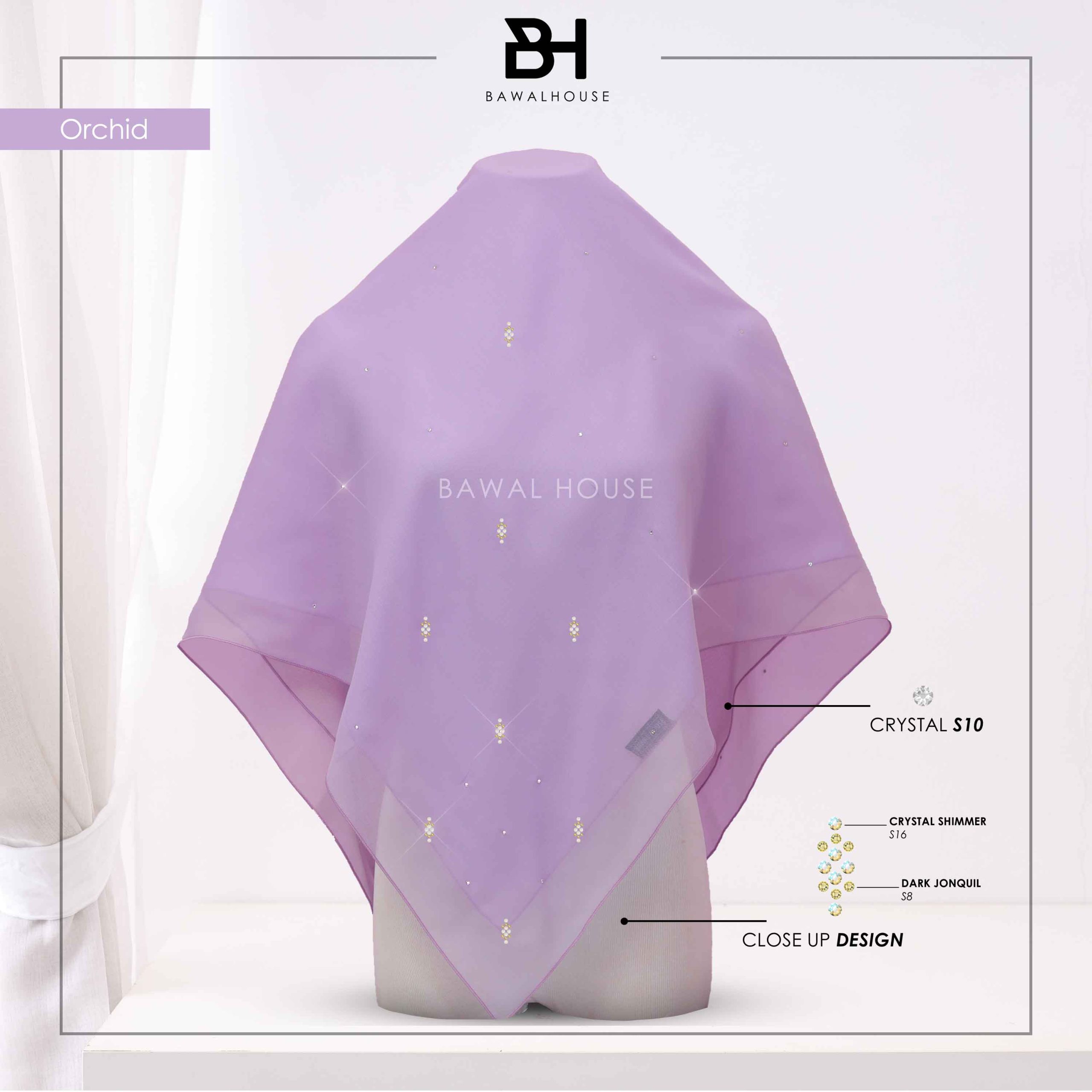 Bawal Qameela Luxe BH53 (Orchid)