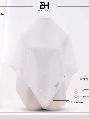 Bawal Qameela Luxe BH02 (Pure White)