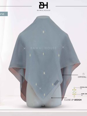 Bawal Qameela Luxe BH56 (Silver Stone)