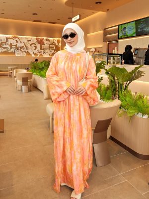 BH09 Emma Dress (Pink Orange)