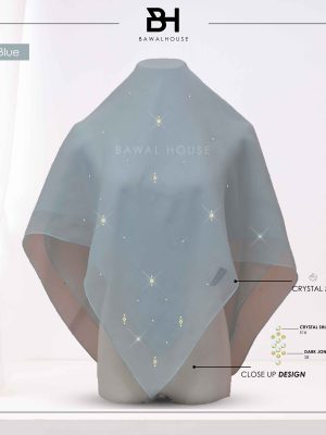Bawal Qameela Luxe BH45 (Powder Blue)