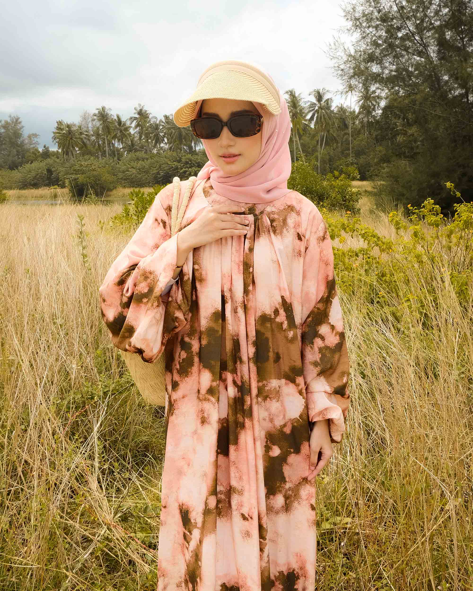 BH01 Emma Dress (Cocoa Peach) - Image 4