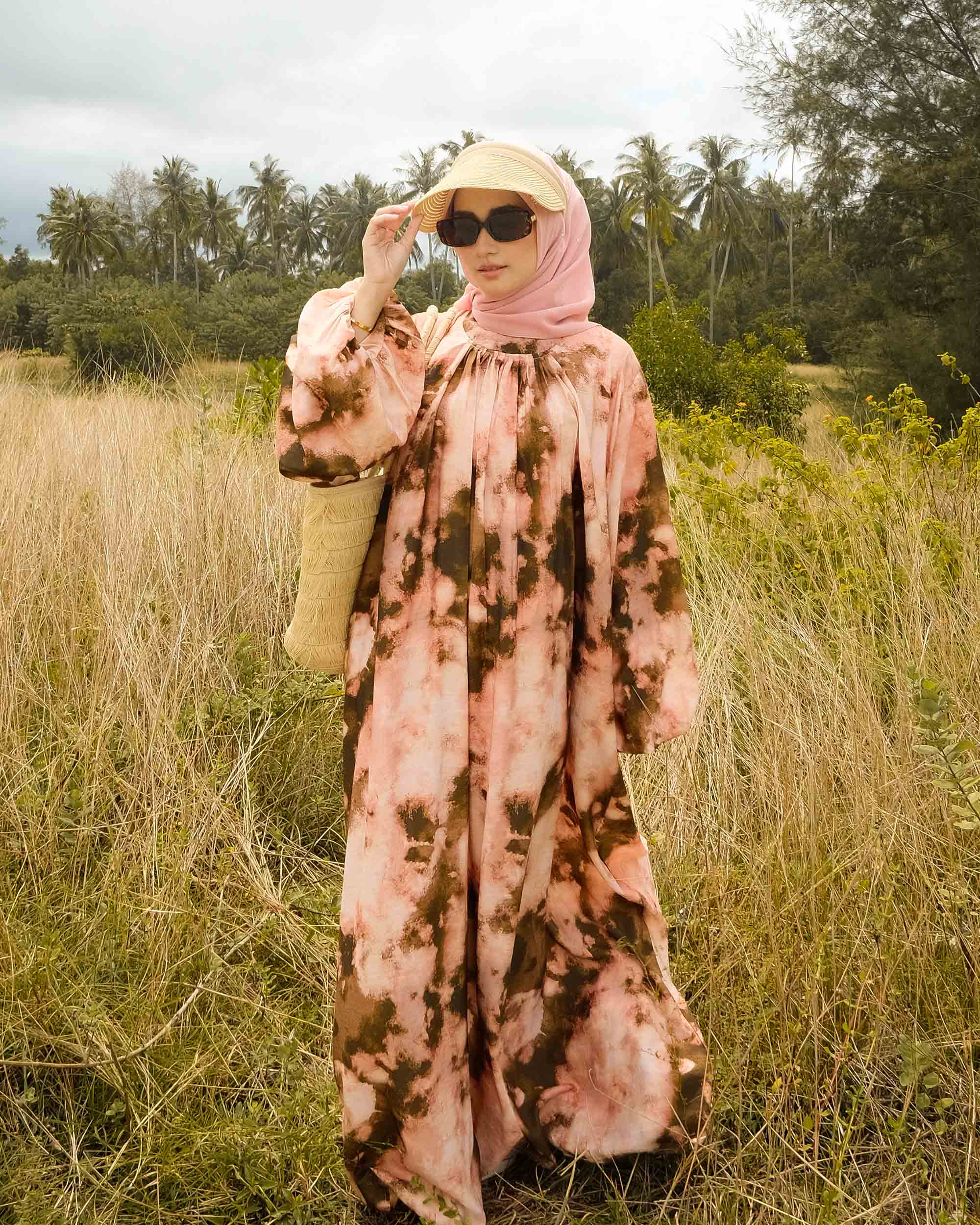 BH01 Emma Dress (Cocoa Peach) - Image 3