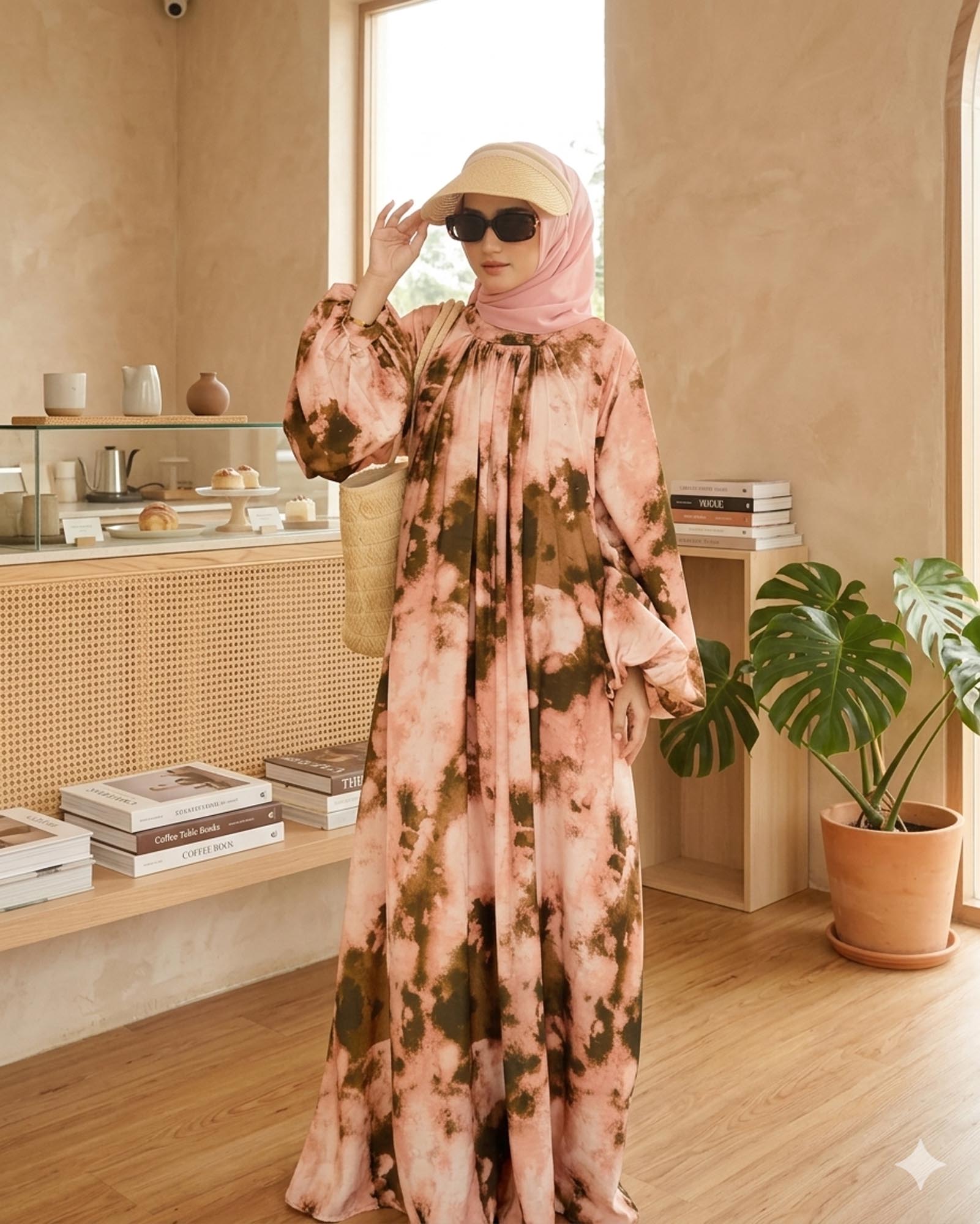 BH06 Emma Dress (Cocoa Peach)