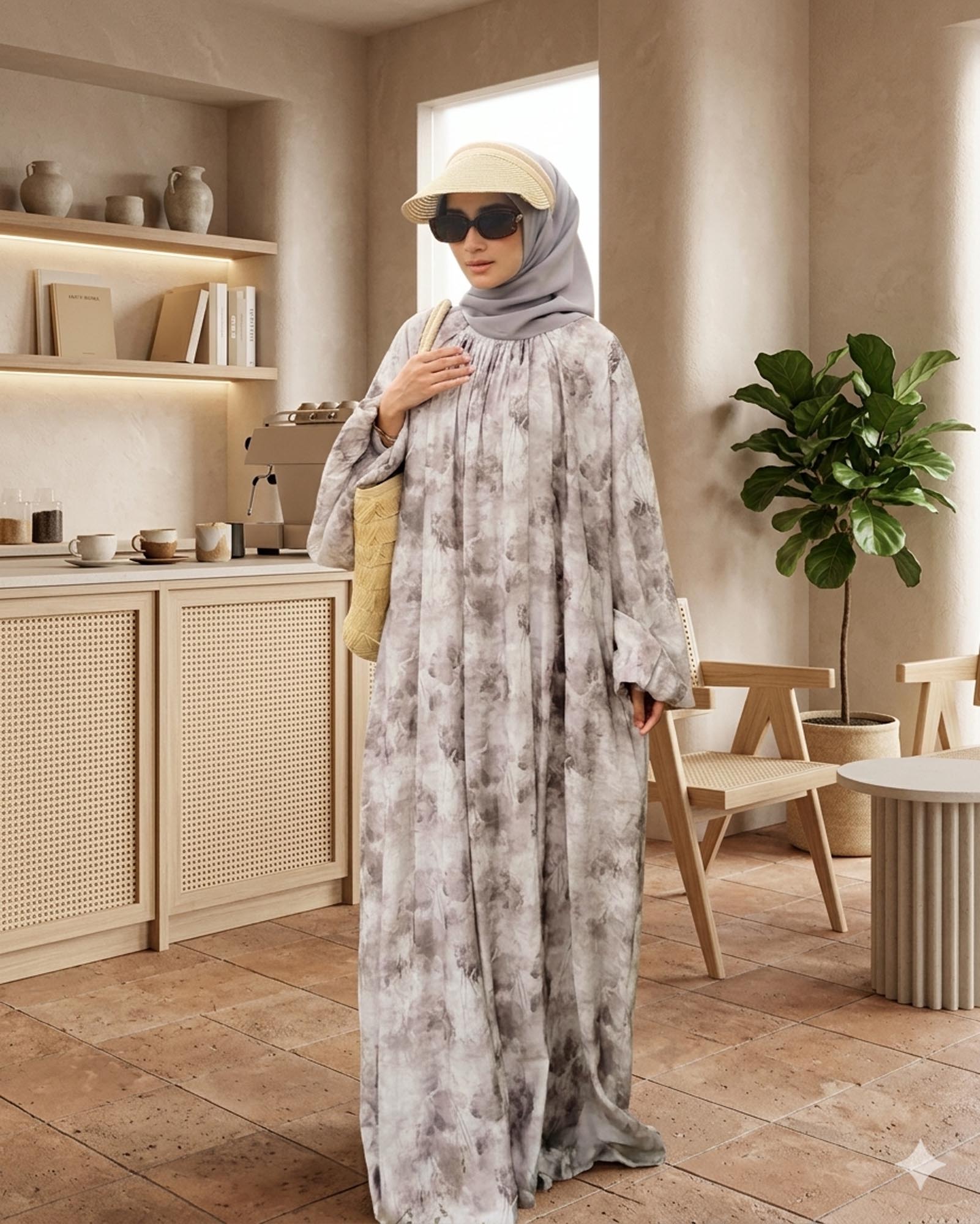 BH09 Emma Dress (Snow Grey)
