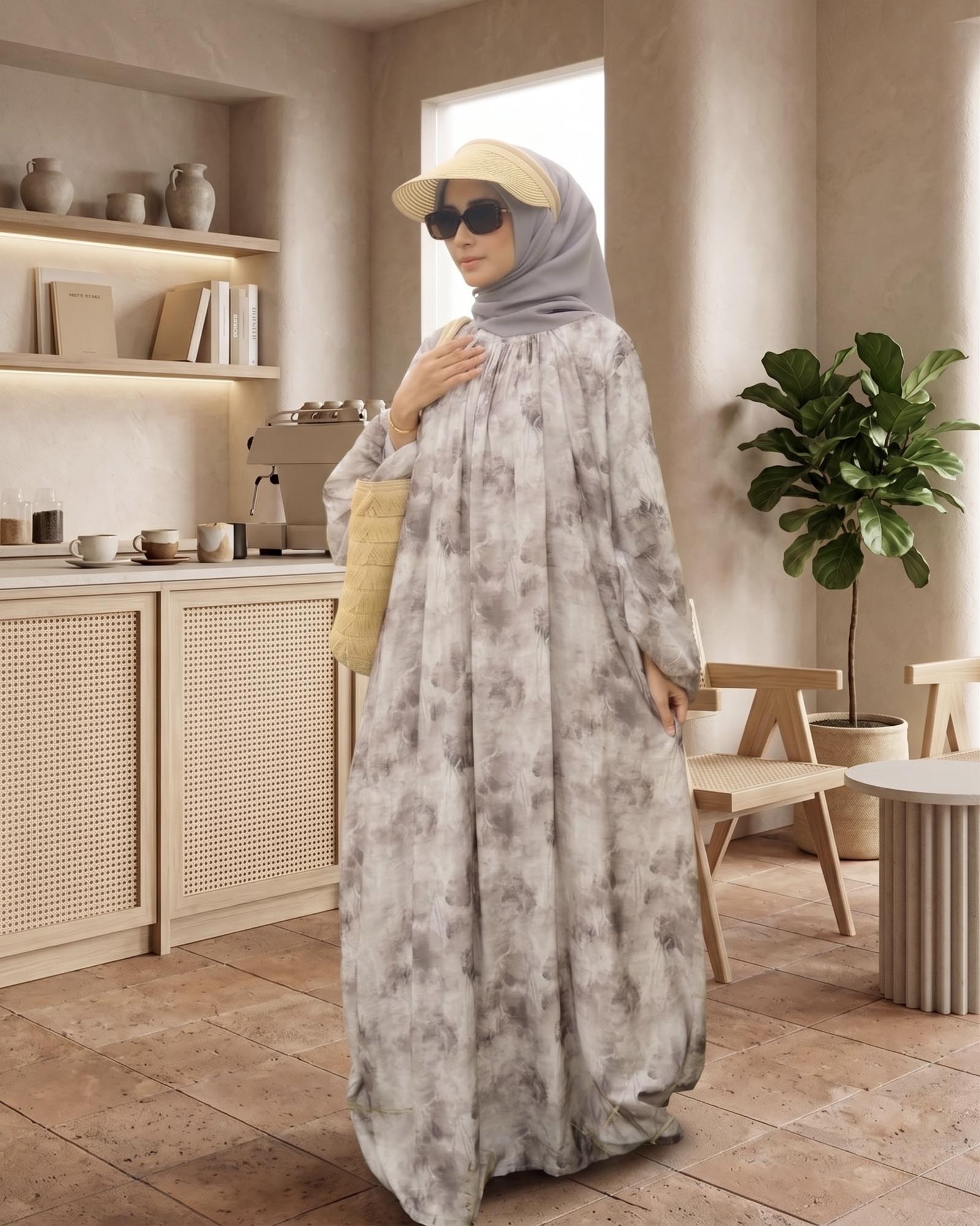 BH09 Emma Dress (Snow Grey) - Image 2