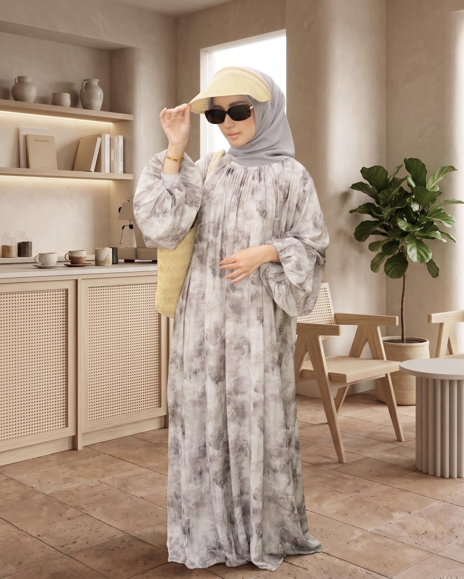 BH09 Emma Dress (Snow Grey) - Image 4