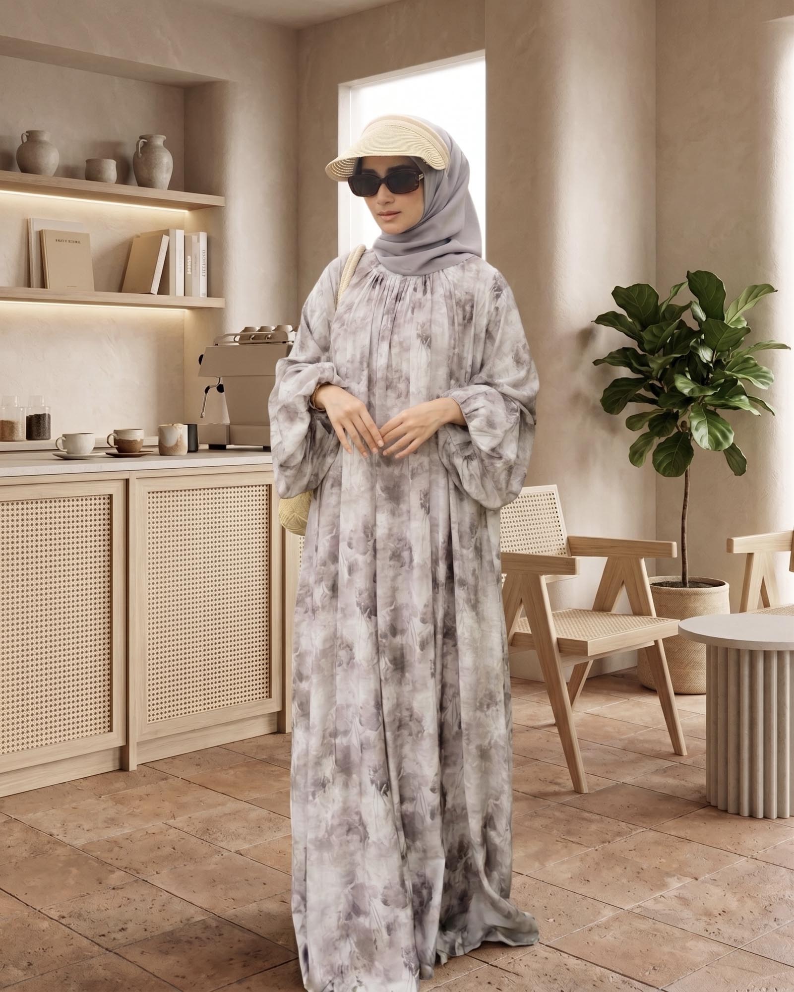 BH09 Emma Dress (Snow Grey) - Image 3
