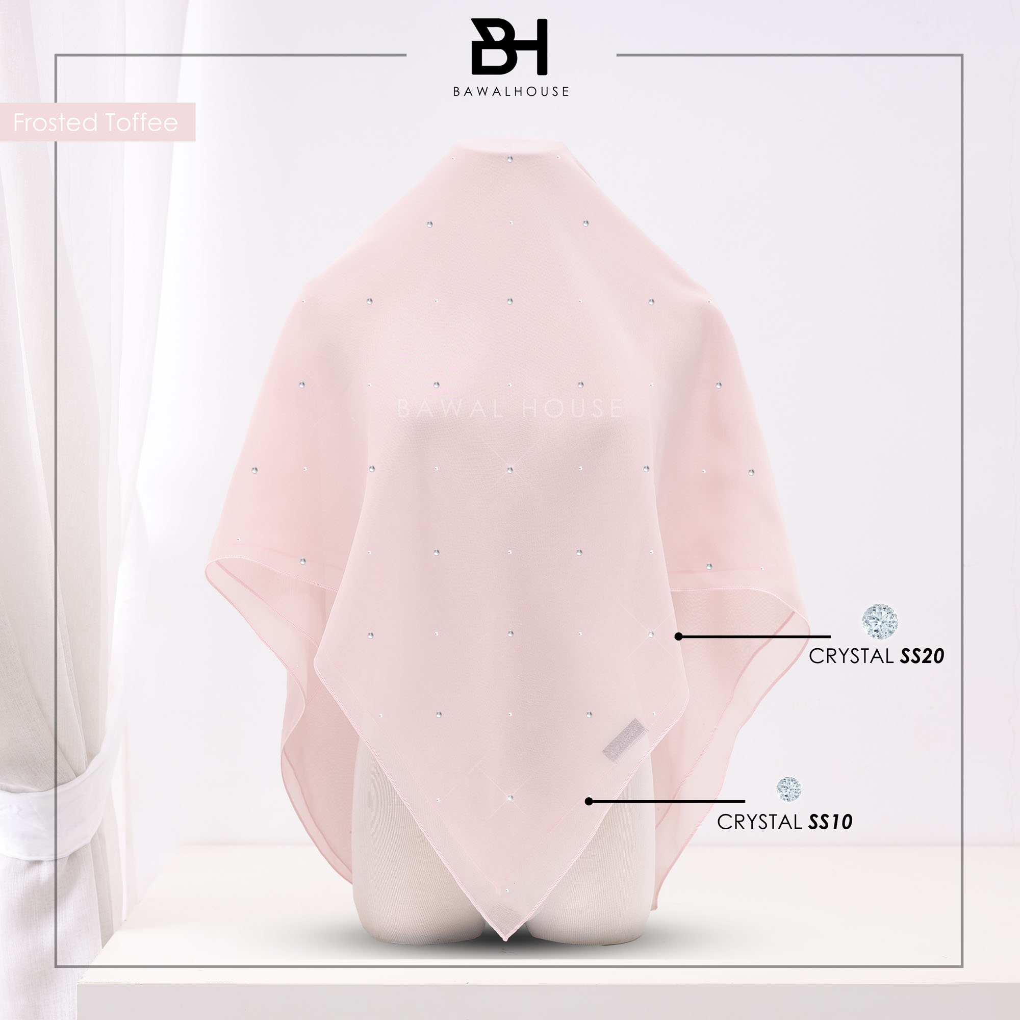 Bawal Mix Clara BH30 (Frosted Toffee)