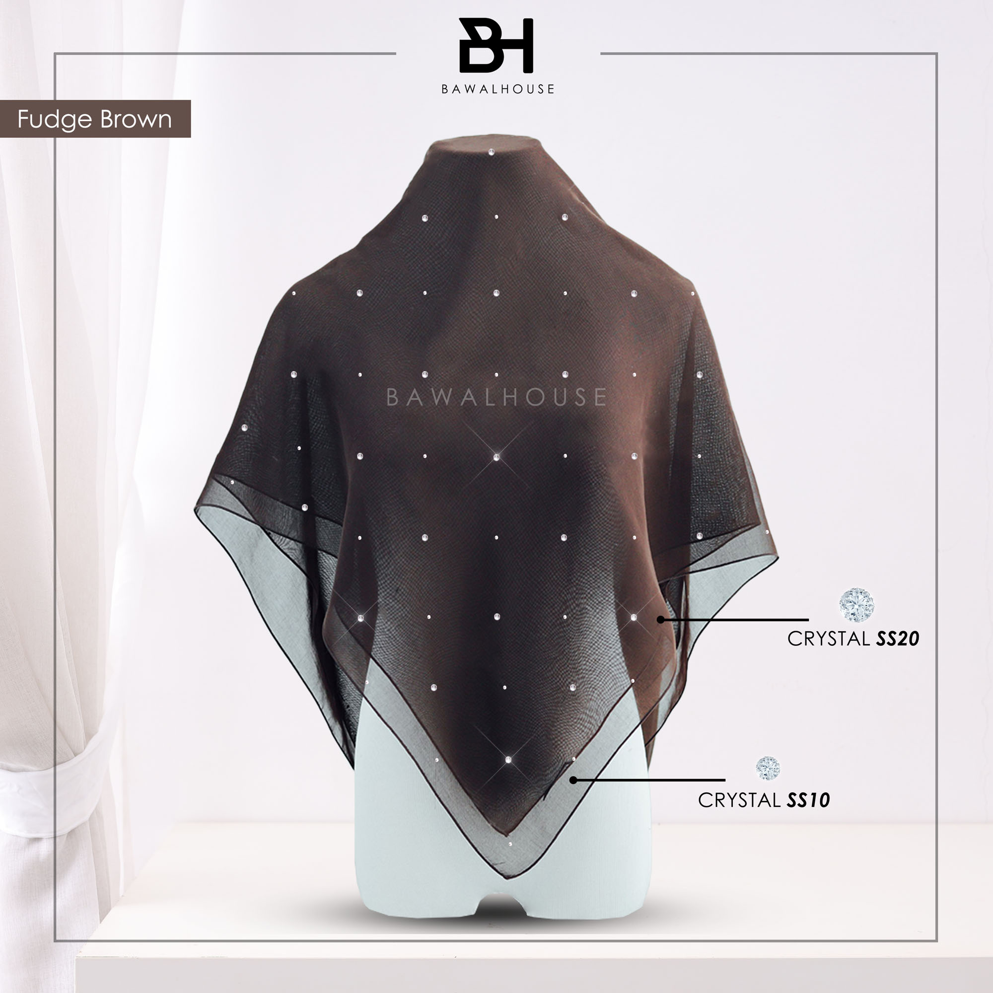 Bawal Mix Clara BH97 (Fudge Brown)