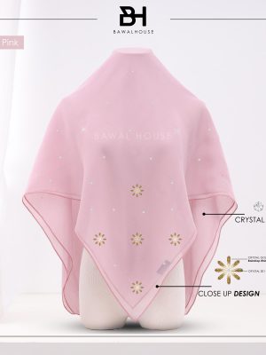 Bawal Rania Luxe BH24 (Flamingo Pink)