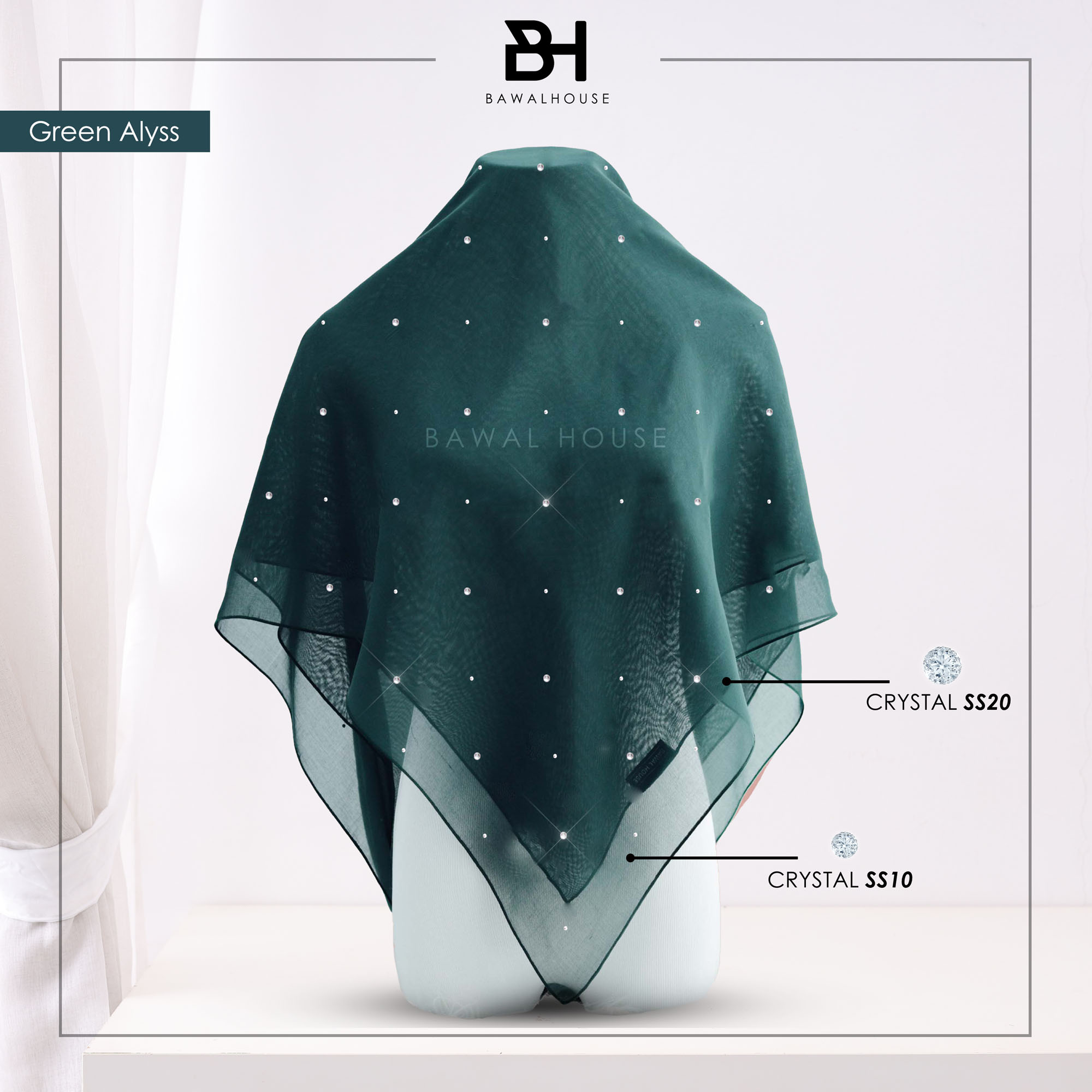 Bawal Mix Clara BH78 (Green Alyss)