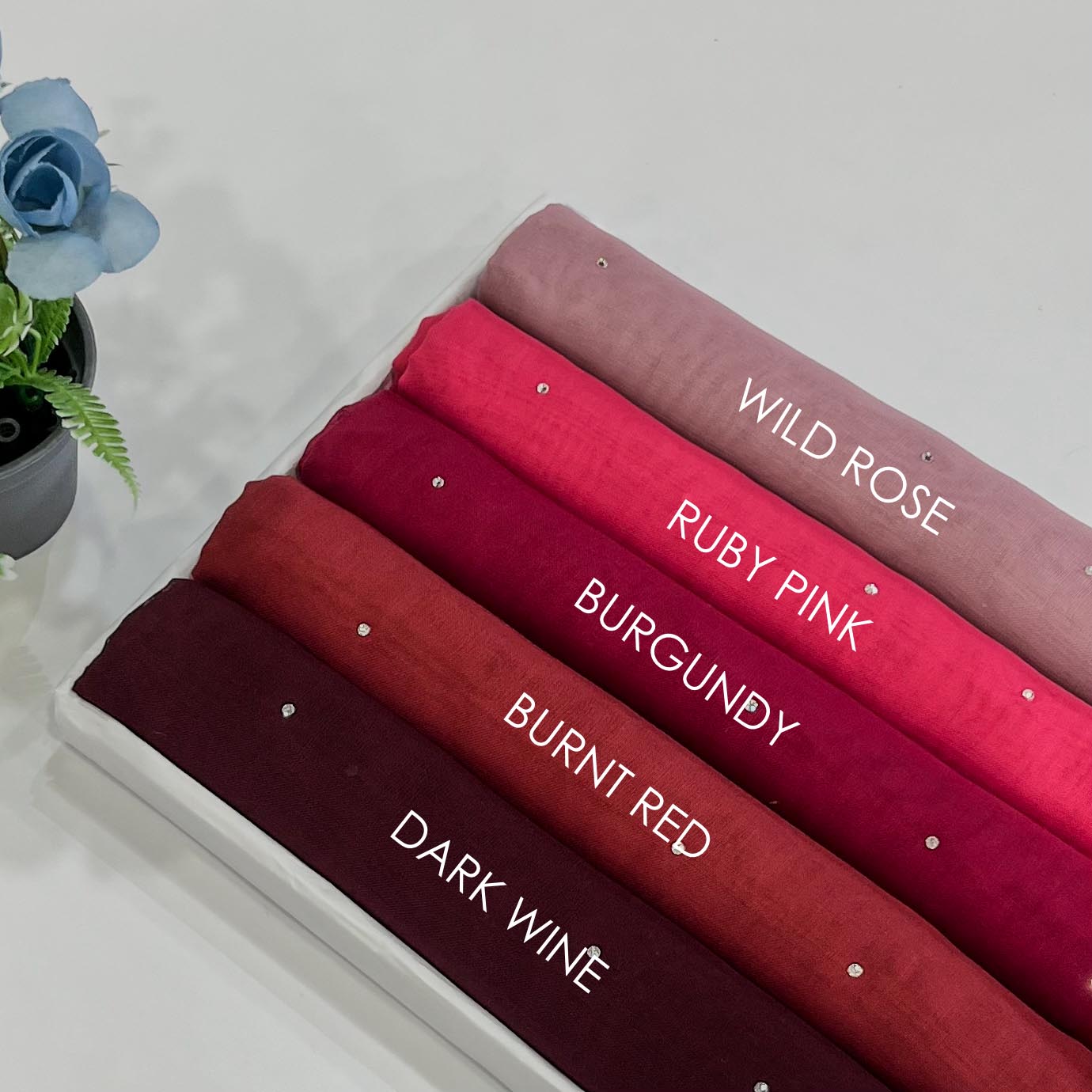 Bawal Mini Rosa BH43 (Burgundy) - Image 2