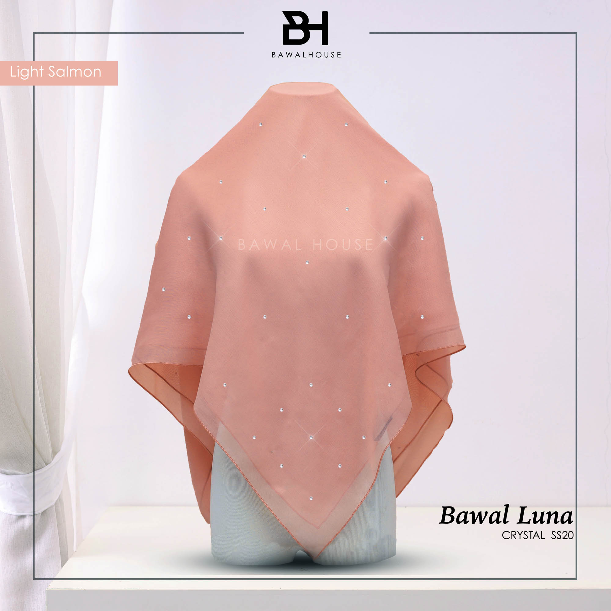 Luna SS20 BH18 (Light Salmon) New!