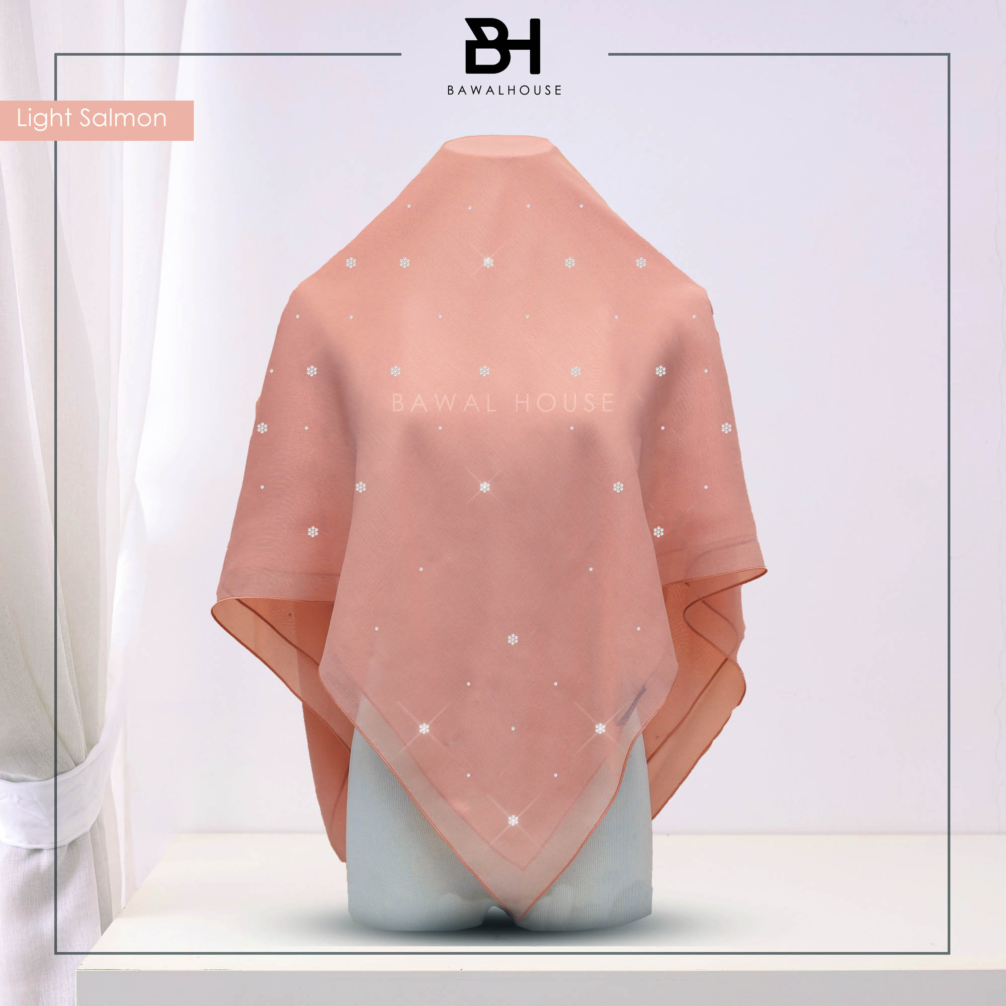 Bawal Mini Rosa BH18 (Light Salmon) New!