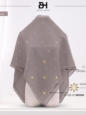 Bawal Rania Luxe BH64 (Moon Grey)