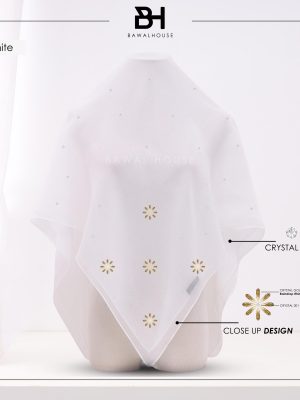 Bawal Rania Luxe BH02 (Pure White)