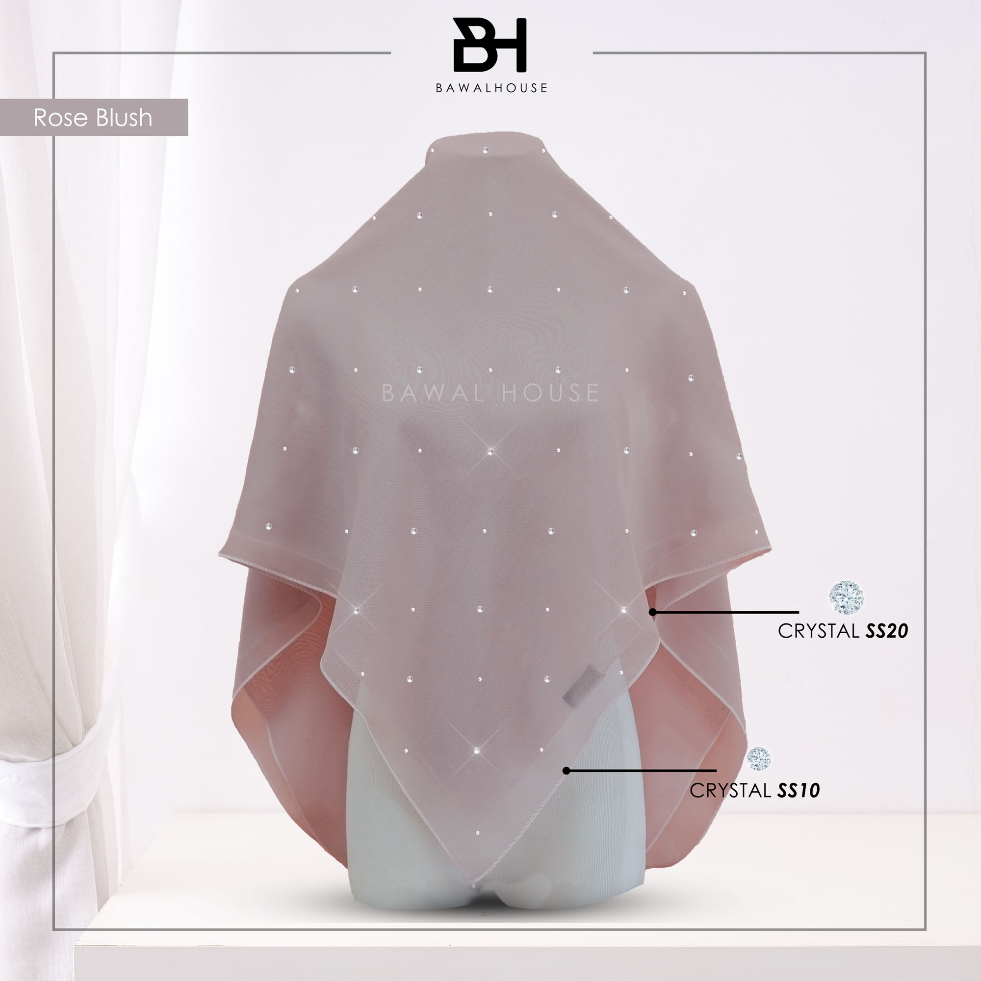 Bawal Mix Clara BH35 (Rose Blush)