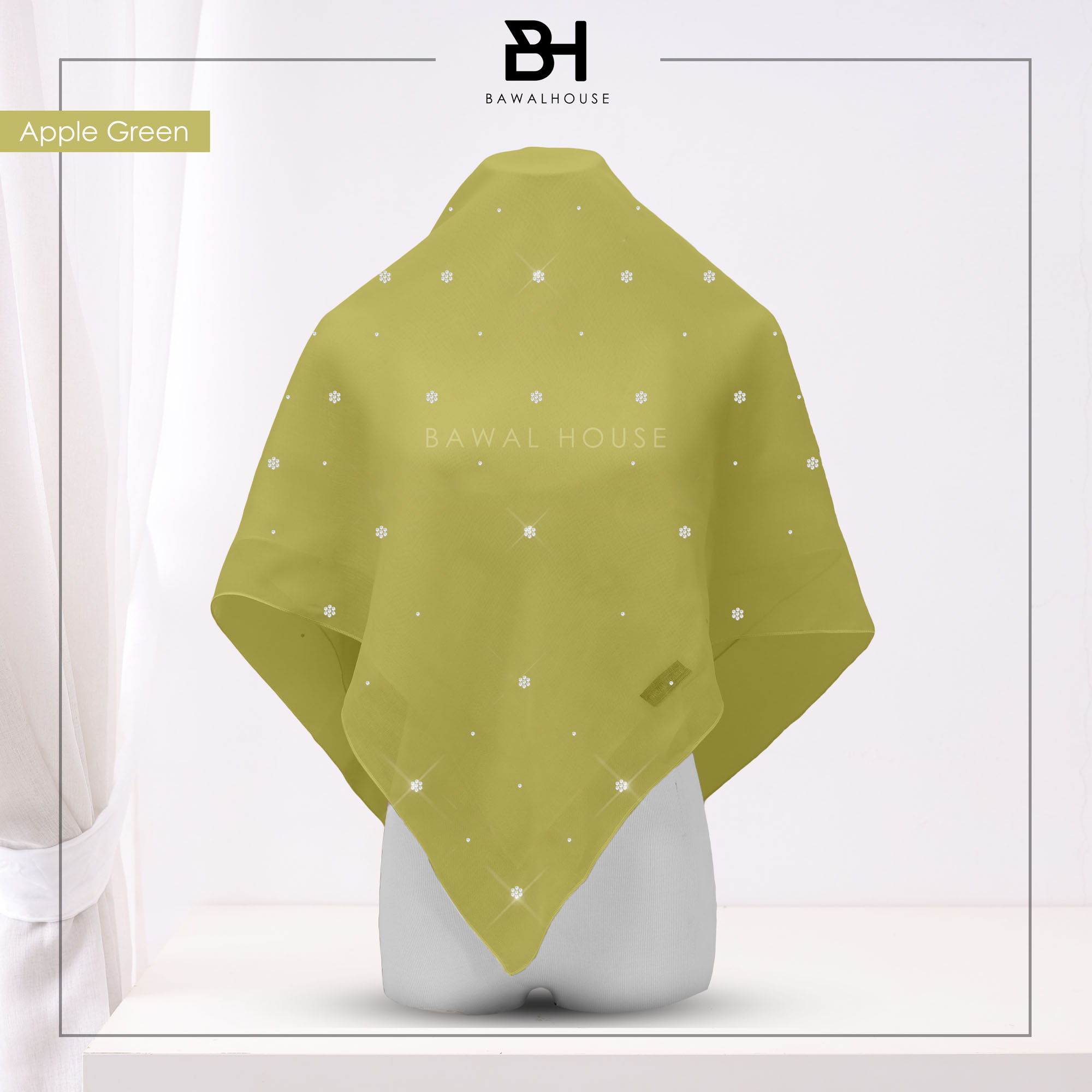 Bawal Mini Rosa BH81 (Apple Green)