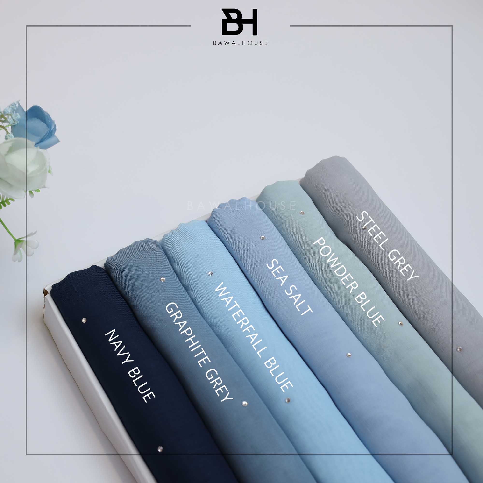 Bawal Mini Rosa BH74 (Graphite Grey) - Image 2