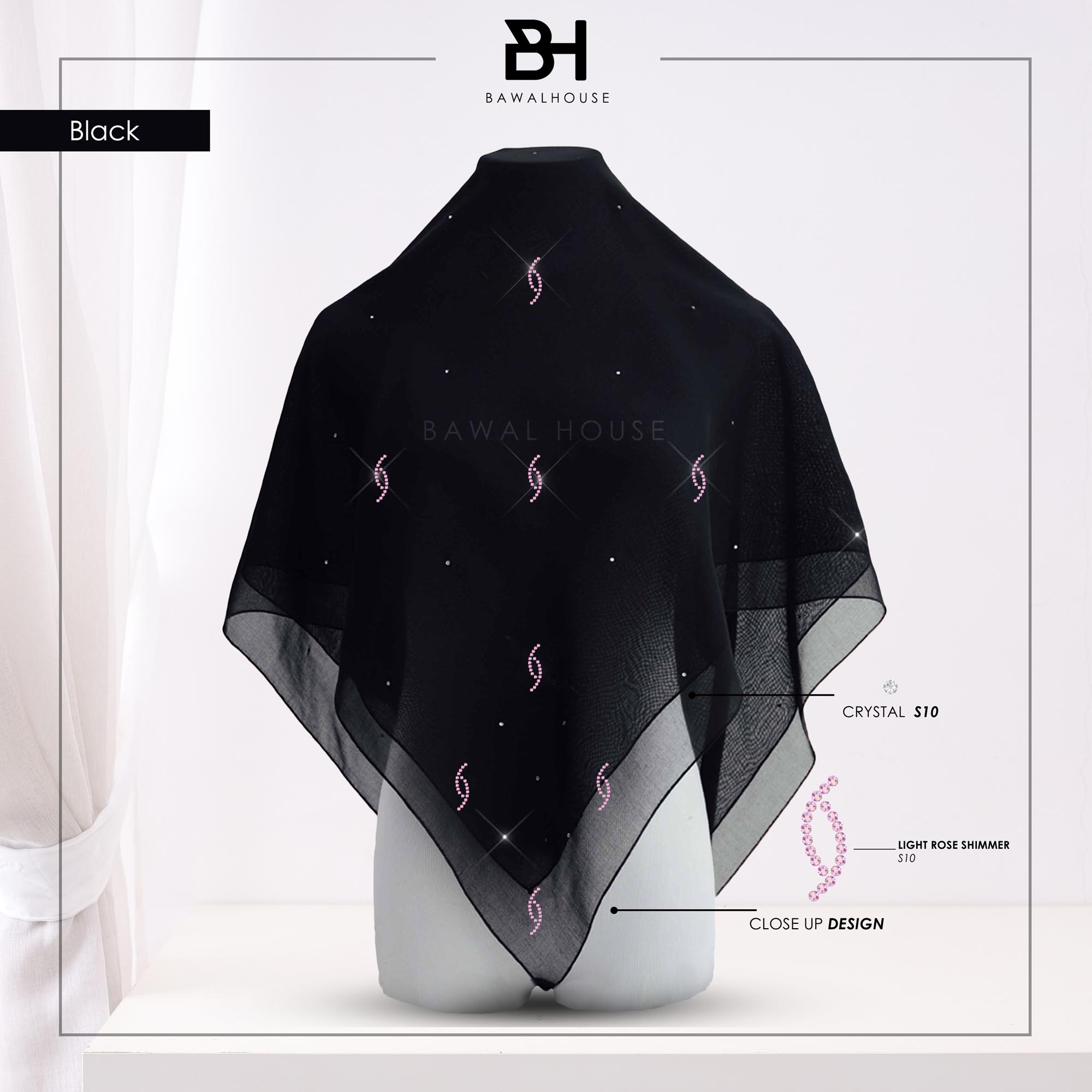 Bawal Dahlia Luxe BH01 (Black)