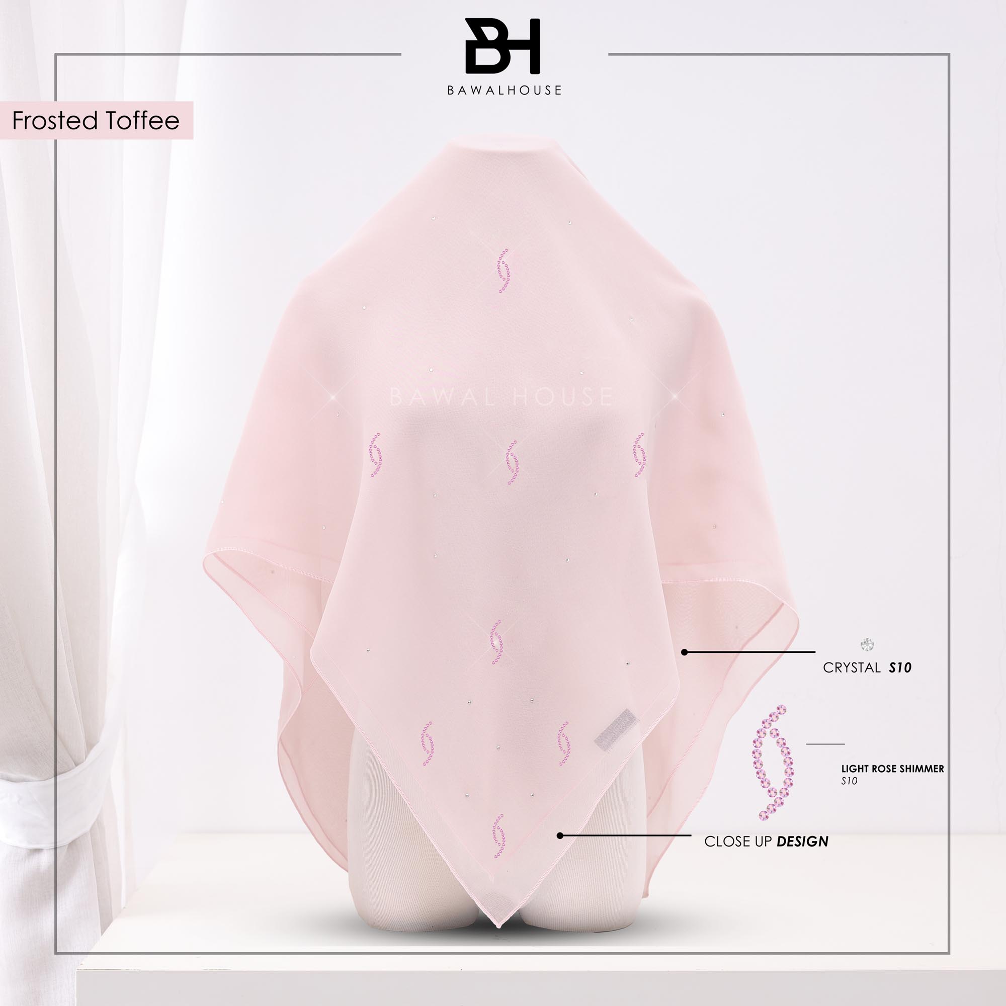 Bawal Dahlia Luxe BH21 (Frosted Toffee)