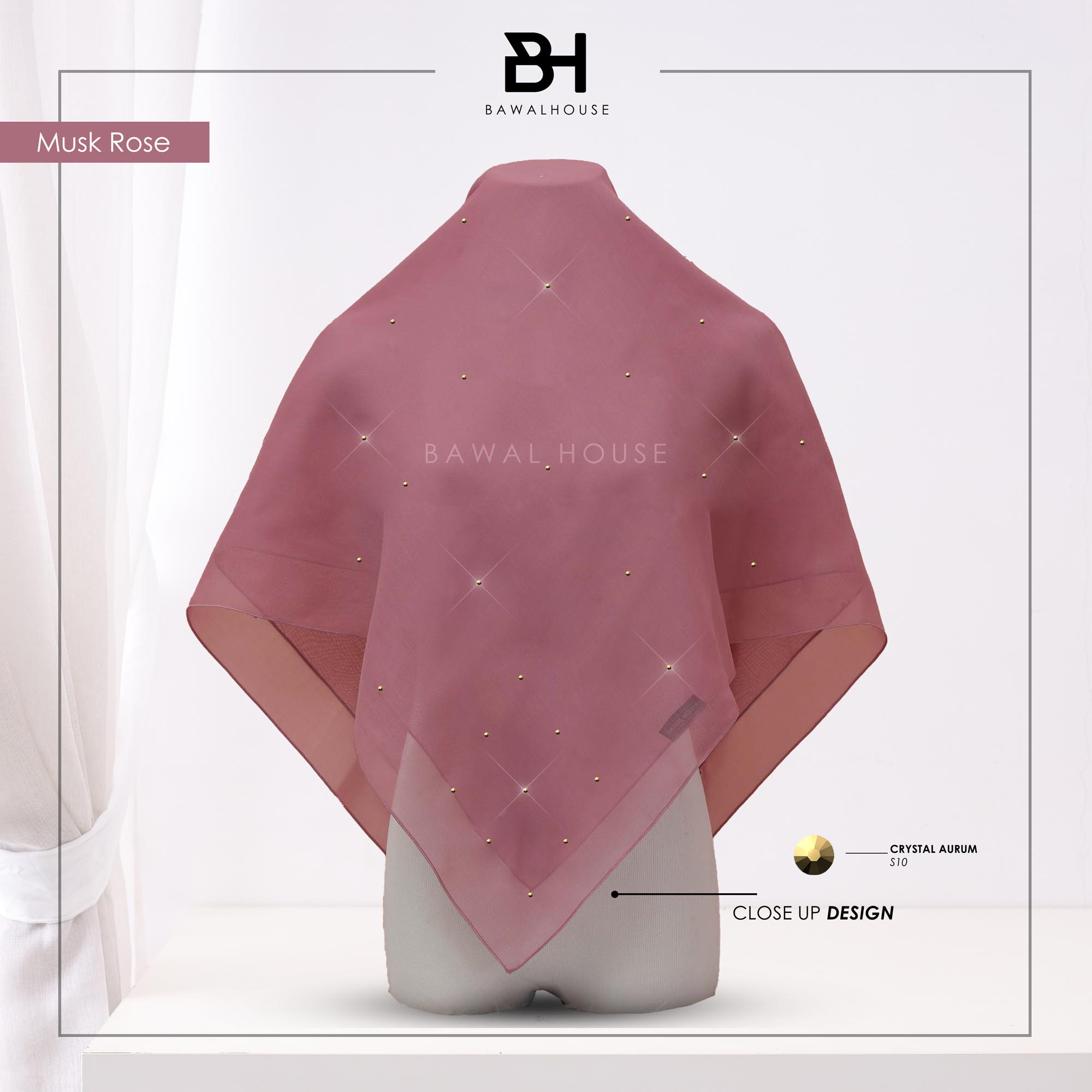 Delia Aurum BH28 (Musk Rose)