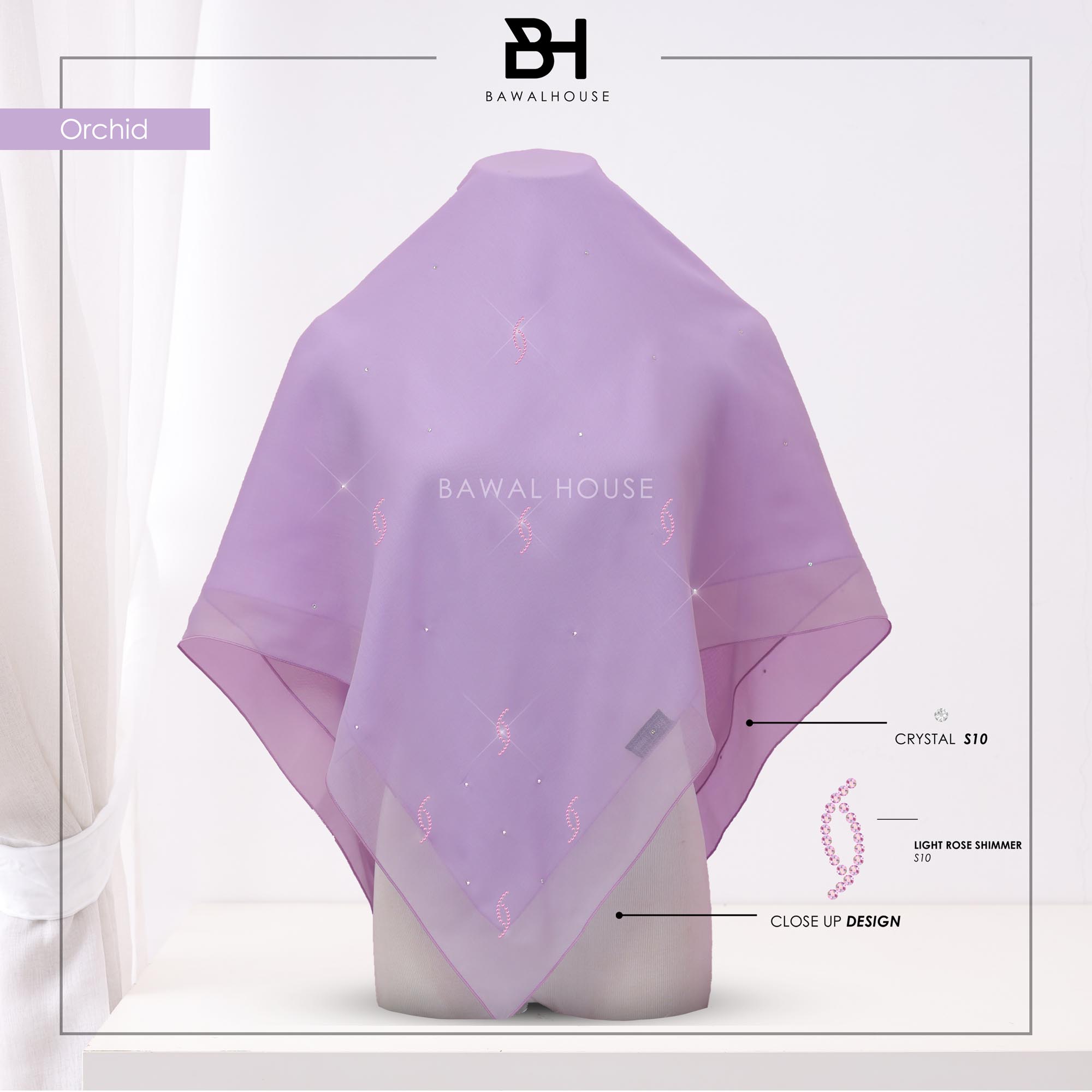 Bawal Dahlia Luxe BH34 (Orchid)