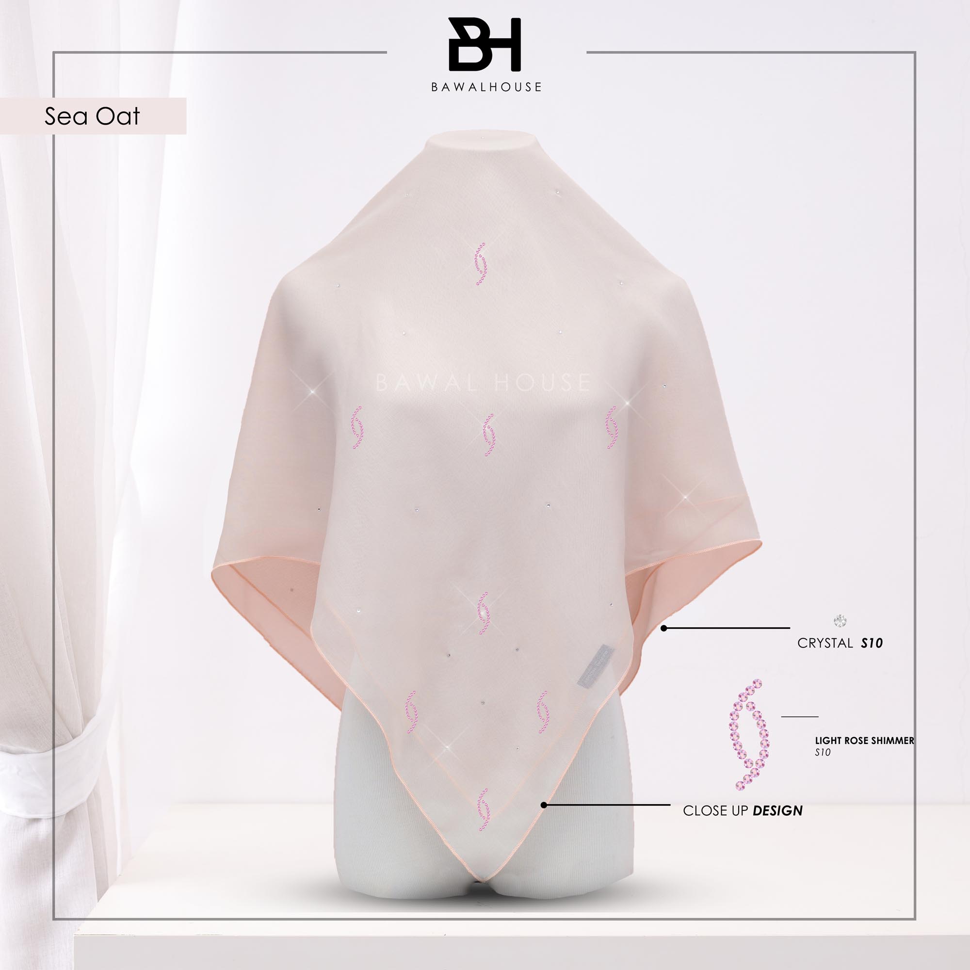 Bawal Dahlia Luxe BH16 (Sea Oat)