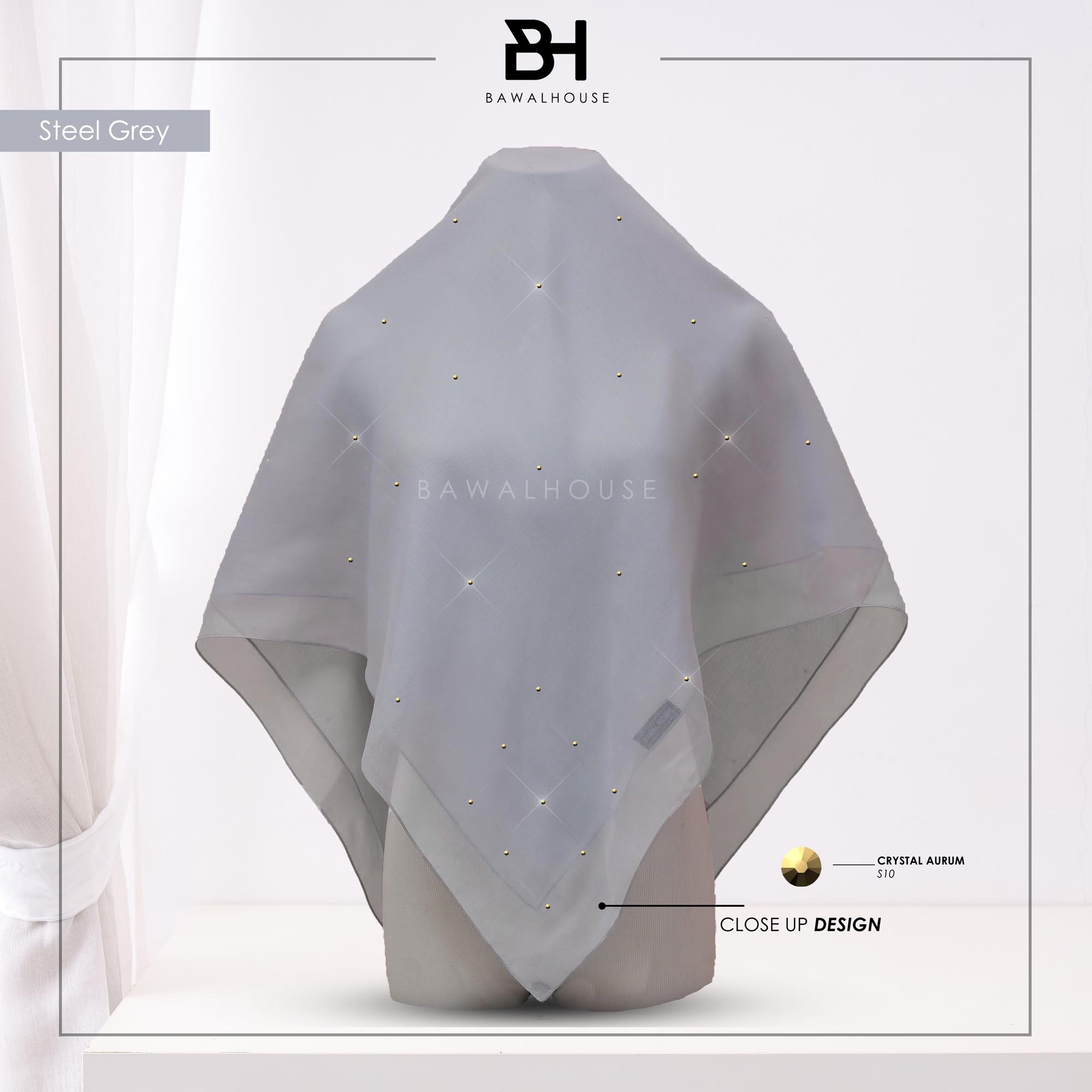 Delia Aurum BH55 (Steel Grey)