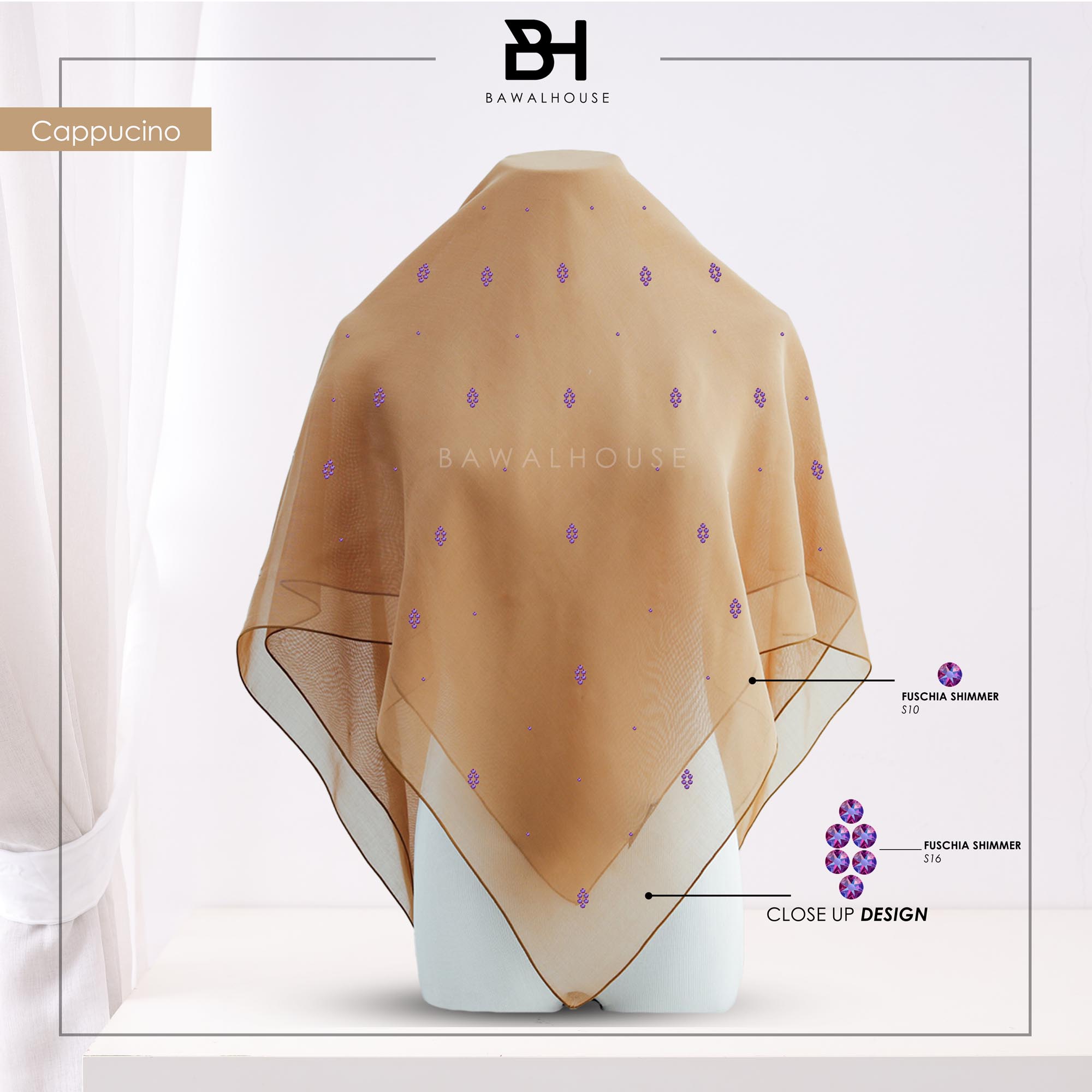 Bawal Nirmala Luxe BH10 (Cappucino)