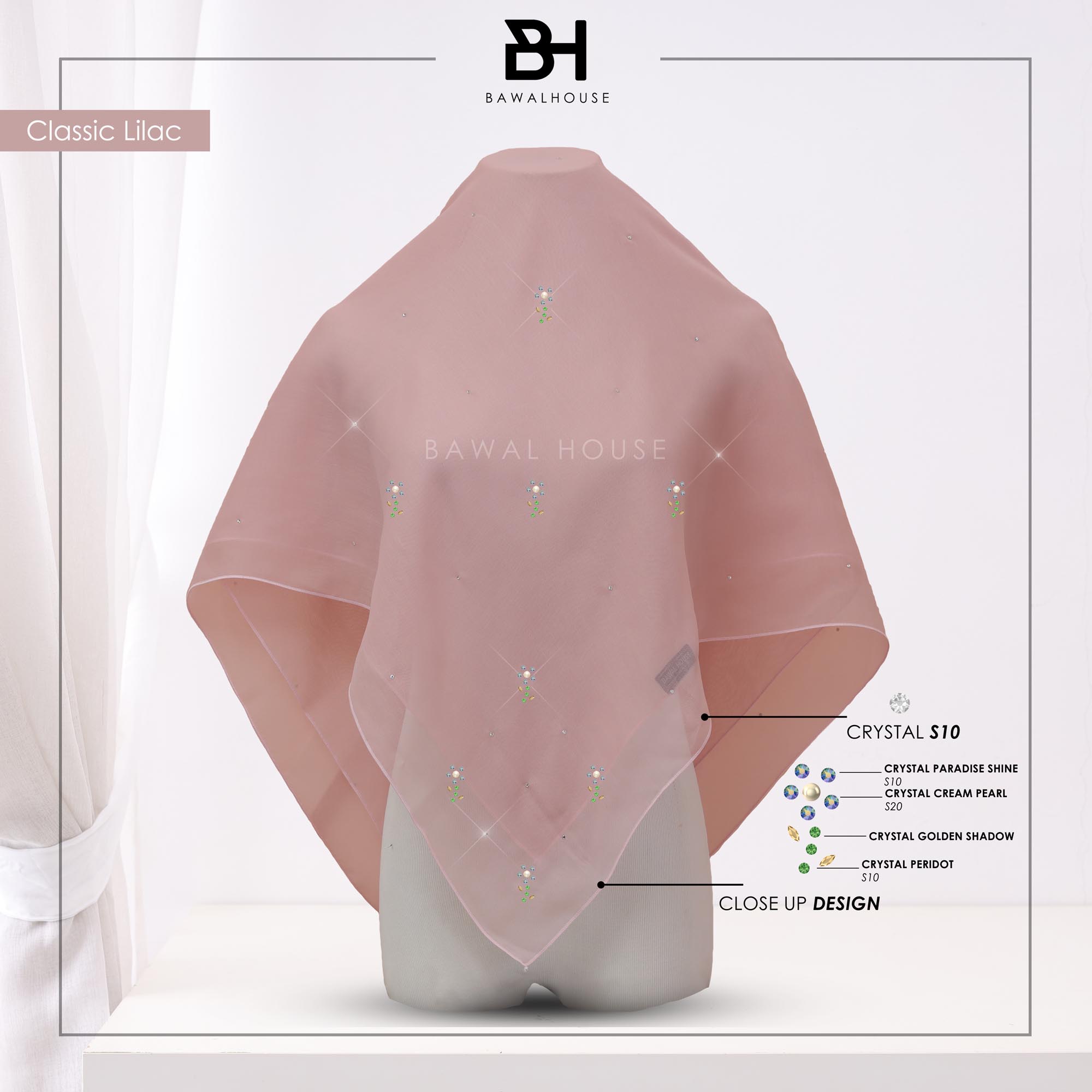 Bawal Rosella Luxe BH23 (Classic Lilac)