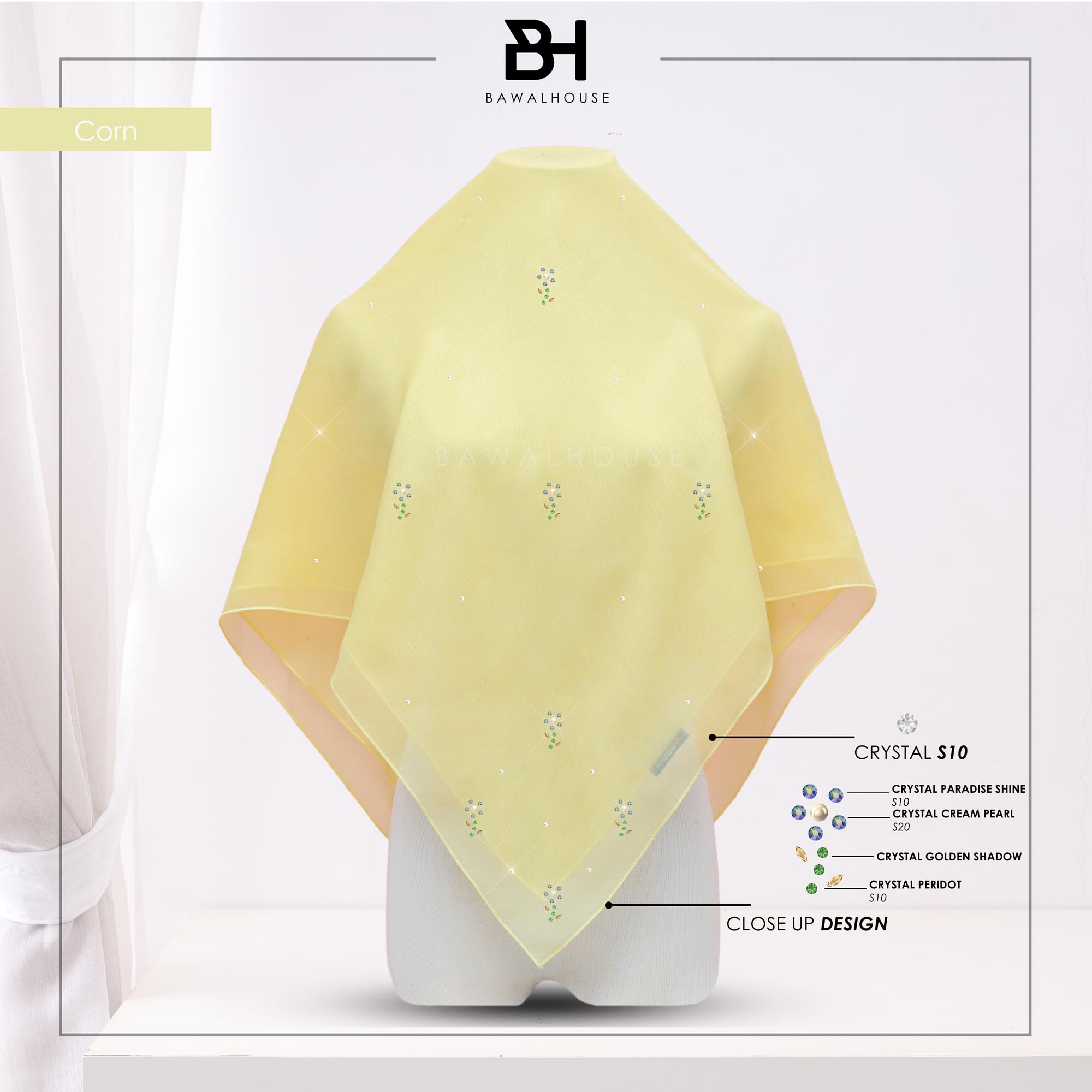 Bawal Rosella Luxe BH07 (Corn)