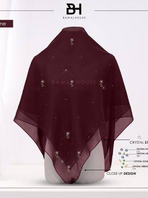 Bawal Rosella Luxe BH32 (Dark Wine)