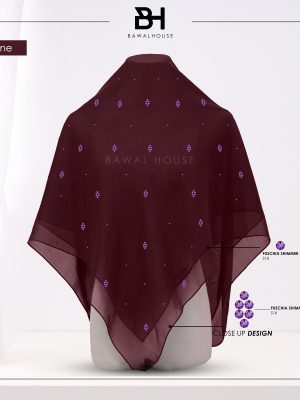 Bawal Nirmala Luxe BH32 (Dark Wine)