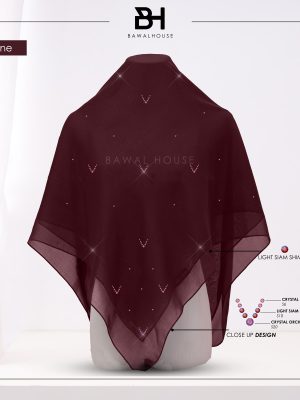 Bawal Safeeya Luxe BH32 (Dark Wine)
