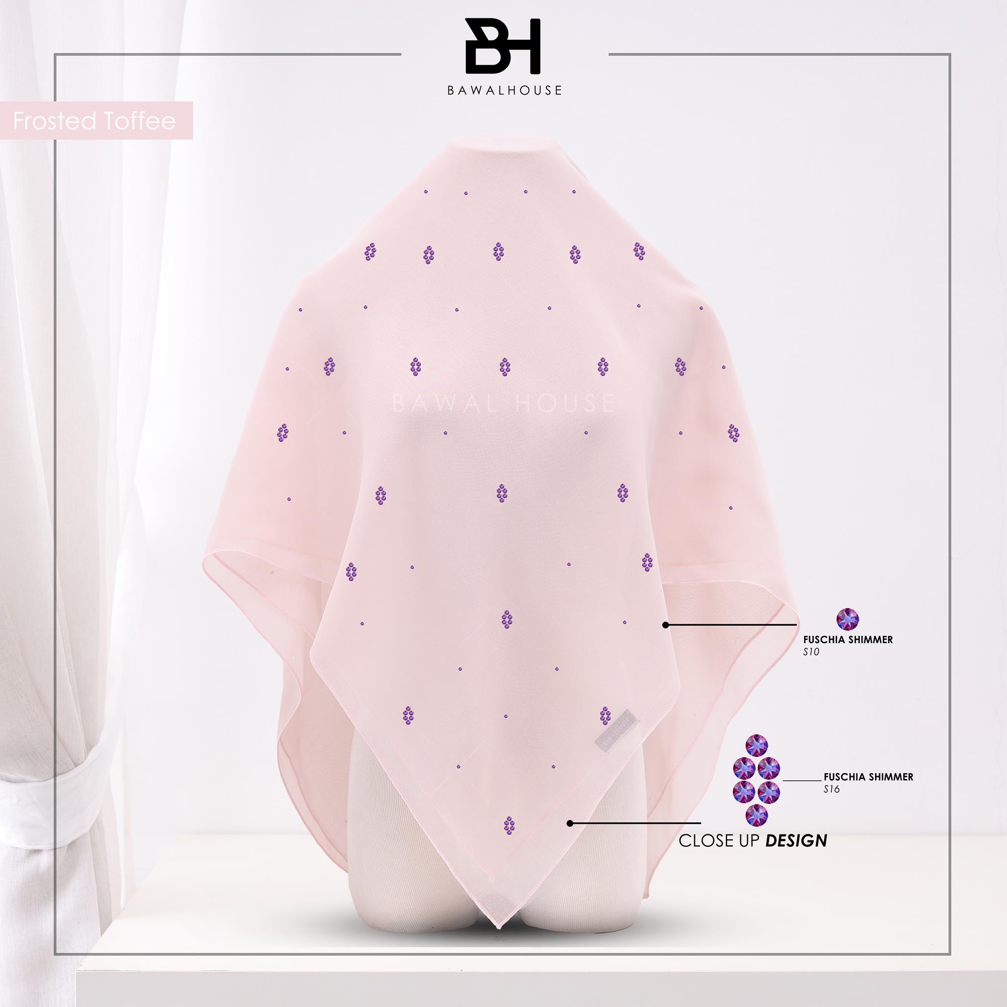 Bawal Nirmala Luxe BH21 (Frosted Toffee)