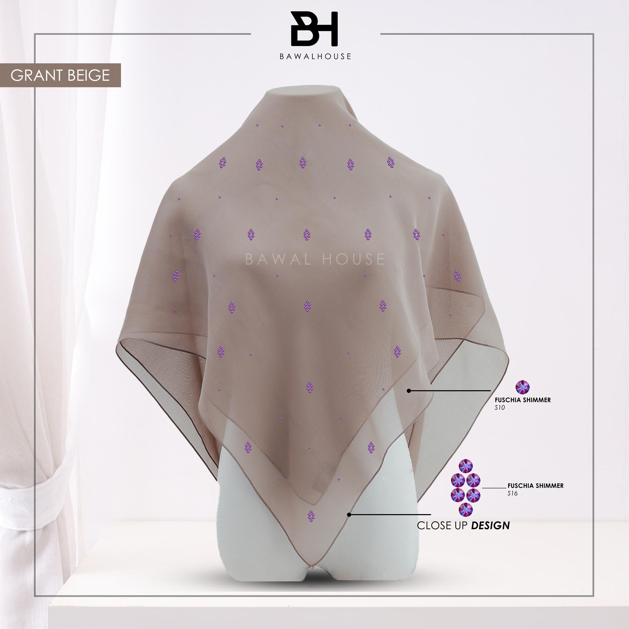 Bawal Nirmala Luxe BH15 (Grant Beige)