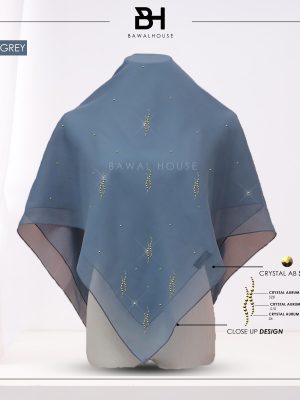 Bawal Dayang Luxe BH58 (Graphite Grey)