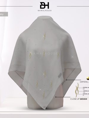 Bawal Dayang Luxe BH53 (Light Grey)