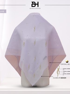 Bawal Dayang Luxe BH33 (Light Mauve)